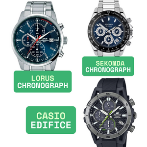 🕒 The Budget New Quartz Chronograph Showdown: Lorus vs Sekonda vs Casio Edifice