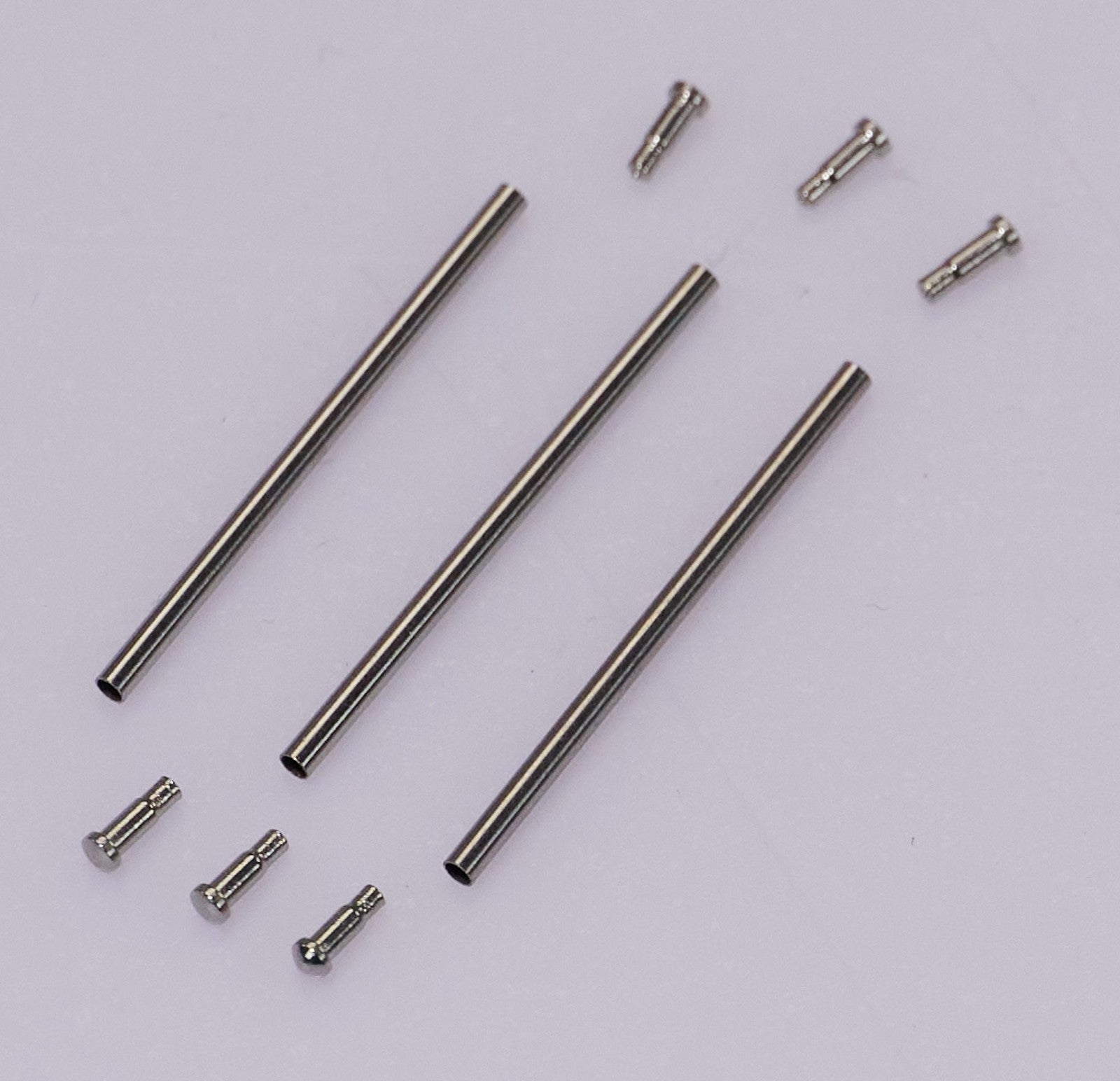 Watch Strap Friction Pins 1.2mm Diameter – Choose Size 23mm–32mm – Pack of 3