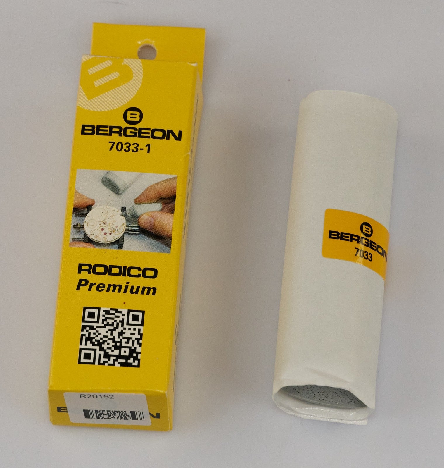 PREMIUM Bergeon Rodico Cleaning Clay Removes Oil Parts Jewels Watchmakers 7033
