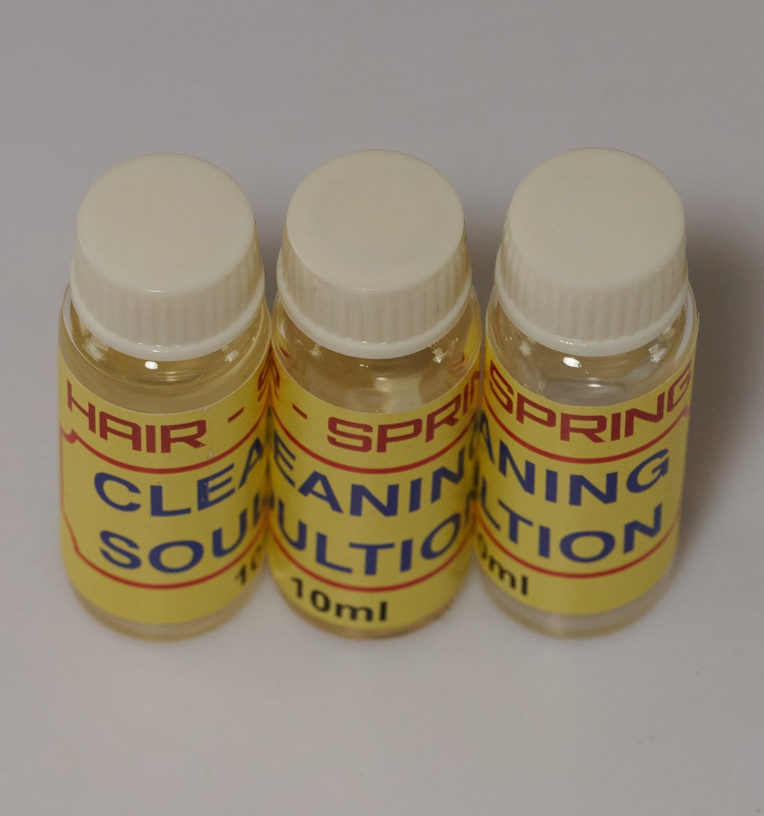 Watch & Pocket Watch Hairspring Cleaning Solution Balance Spring Clean Repair
