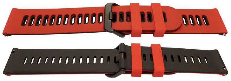 Silicone Fancy Sports Watch Strap Replacement Wide Tongue Rubber Bracelet Band