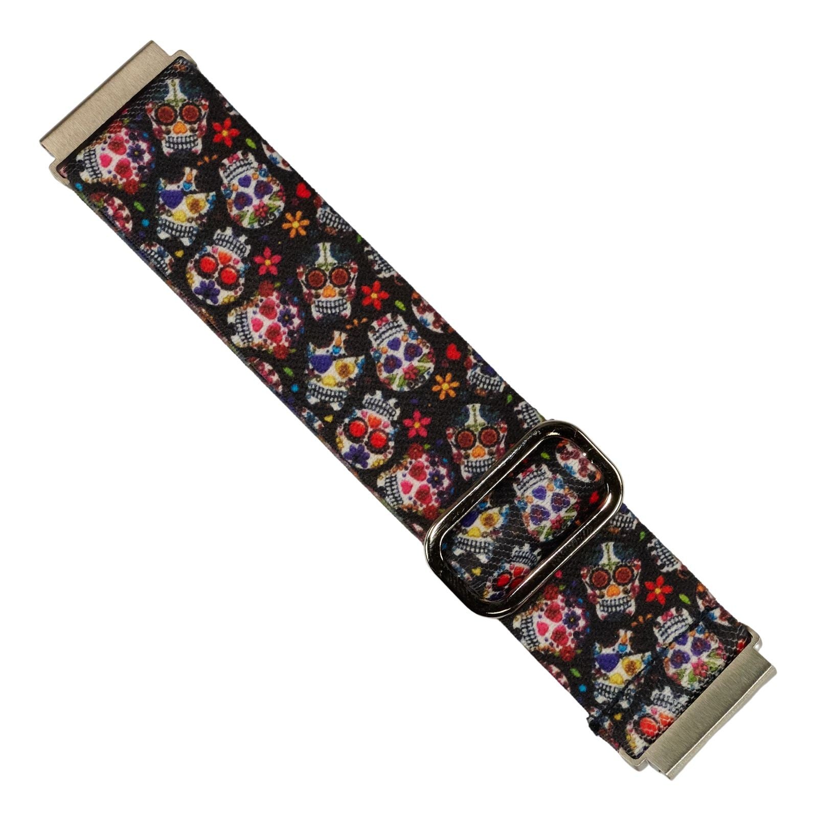 Flexible Soft Elasticated Watch Strap Luxury Replacement Pattern Nylon Bracelet