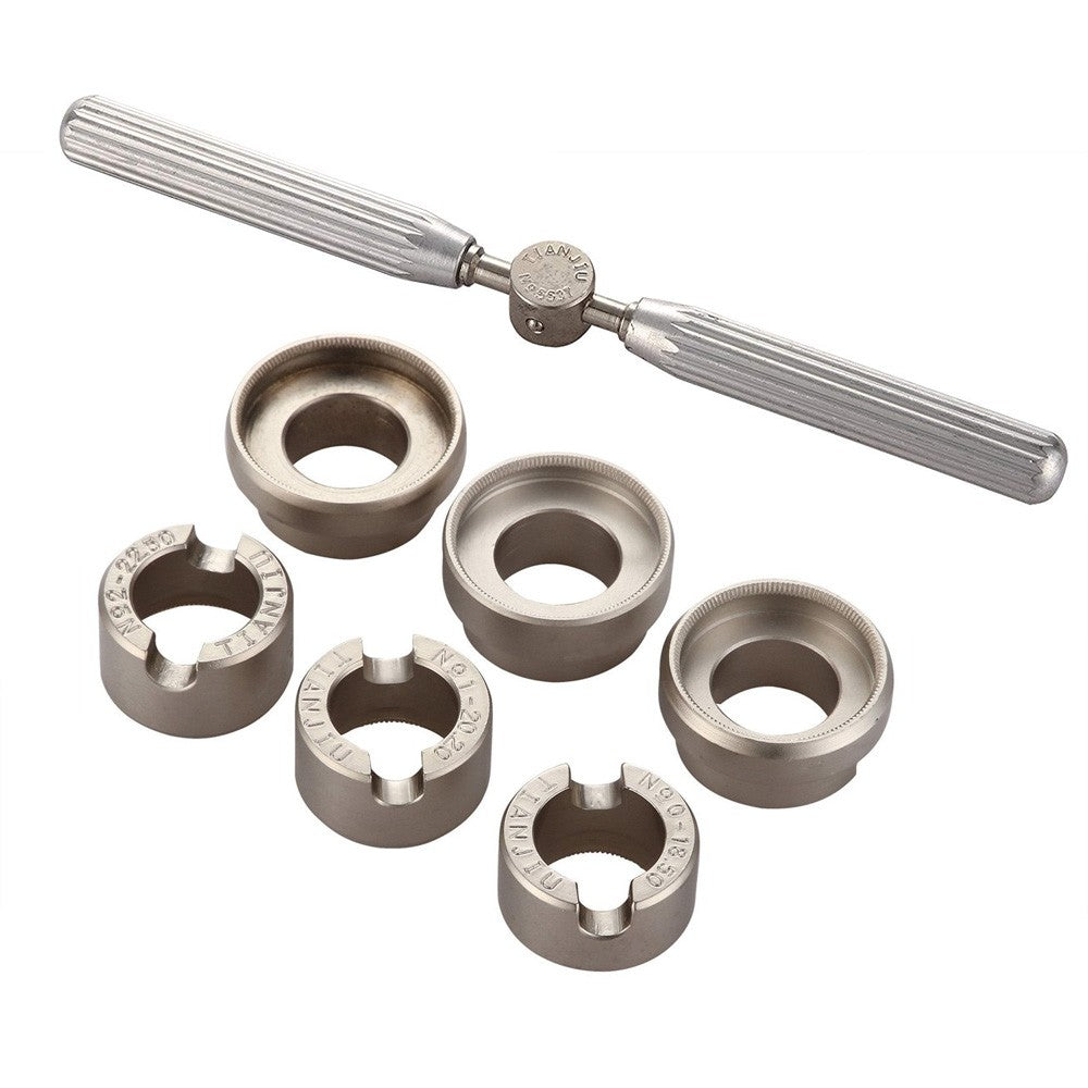 Watch case opener snap on cases DELUXE  back cover remover kit tool watchmakers
