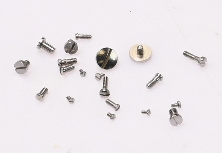 20pc Watch Screws Assortment Stainless Steel Swiss Watchmaker Repair Spares UK