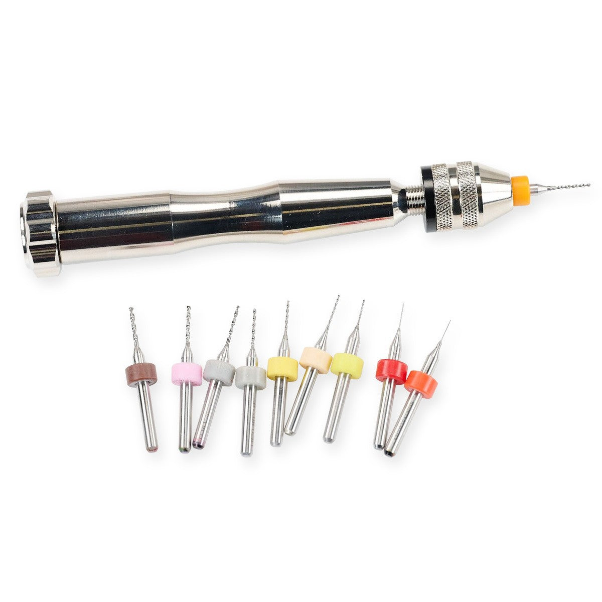 Tungsten Hand Pin Vice Micro Small Twist Drills Watchmakers Tools Watch Repair