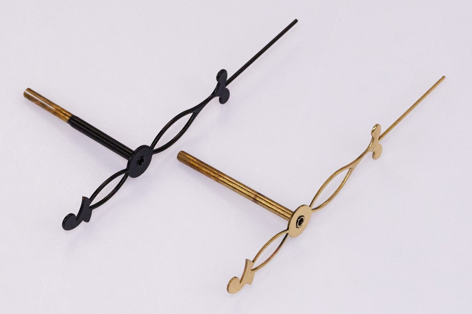 Replacement Long Case Clock Seconds Hand Part Black Brass 33mm or 48mm Repairs