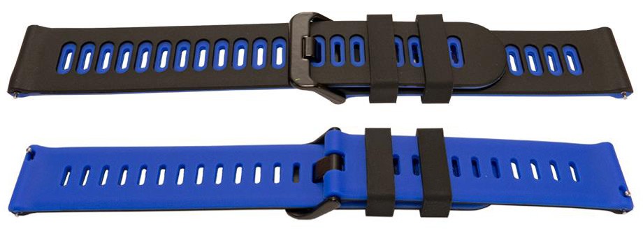 Silicone Fancy Sports Watch Strap Replacement Wide Tongue Rubber Bracelet Band