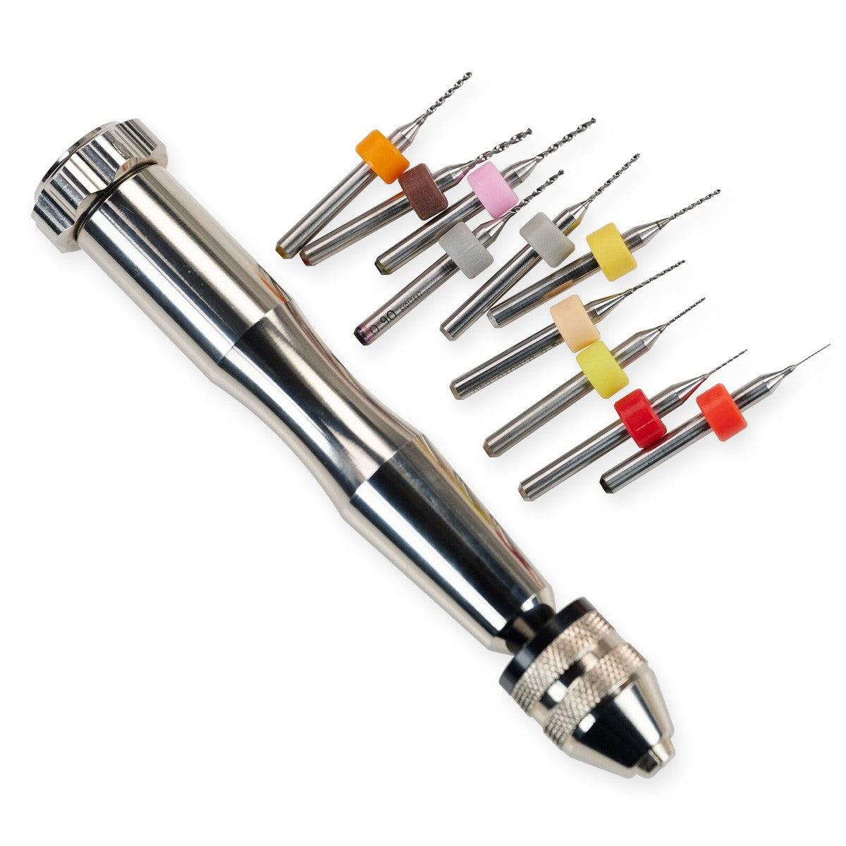 Tungsten Hand Pin Vice Micro Small Twist Drills Watchmakers Tools Watch Repair
