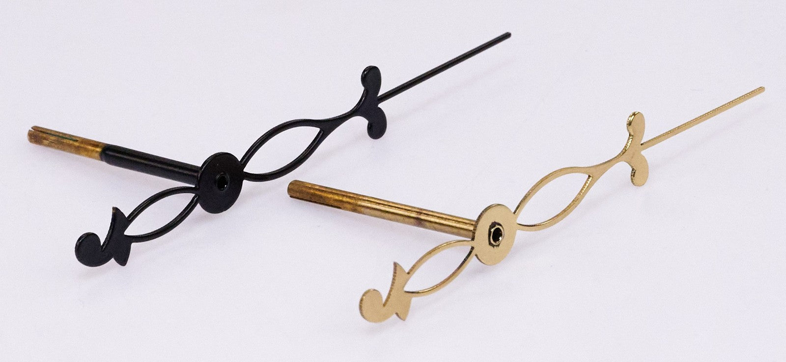 Replacement Long Case Clock Seconds Hand Part Black Brass 33mm or 48mm Repairs