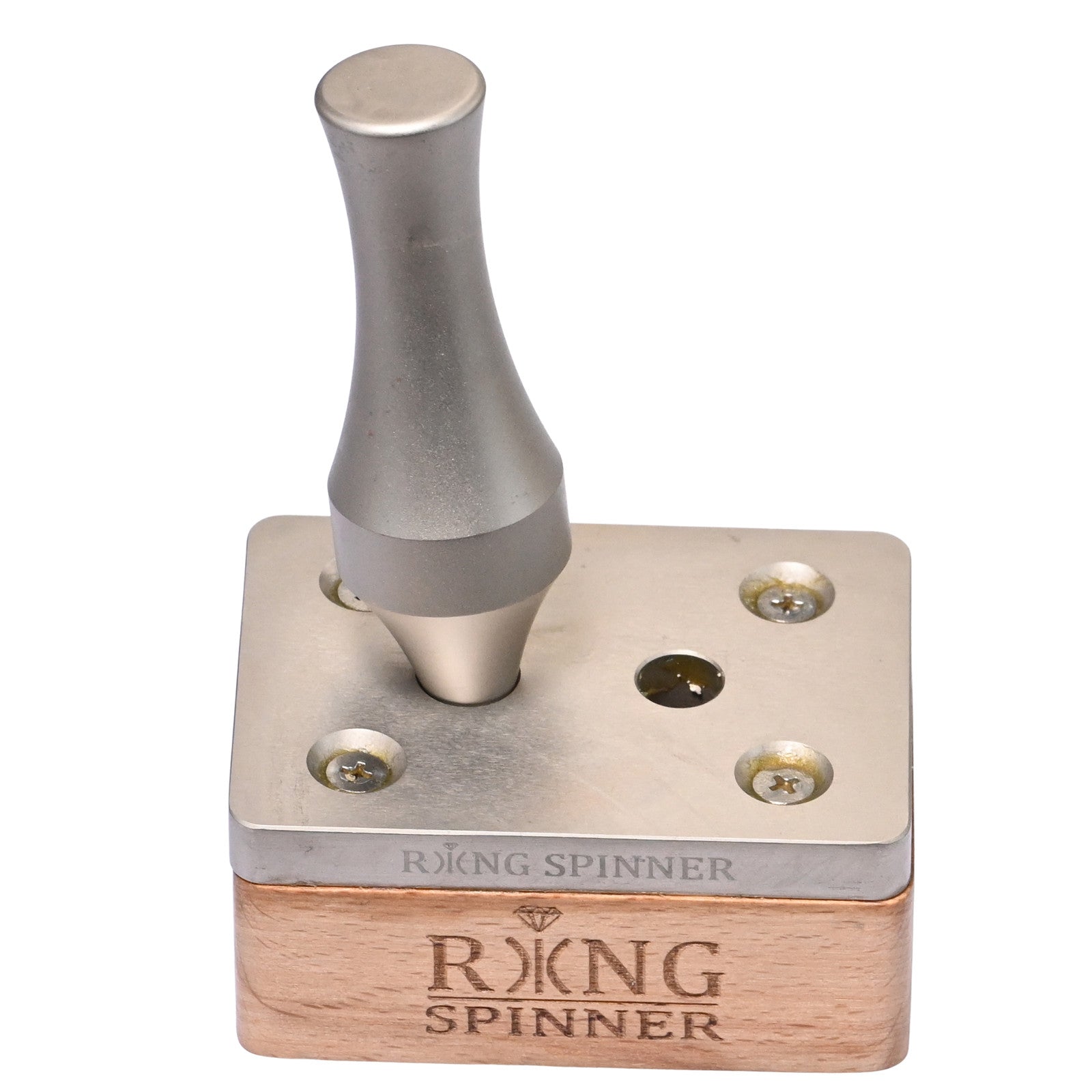 Spinning Ring Forming Block & Punch Set Jewellery Making Metal Mandrel Tool New
