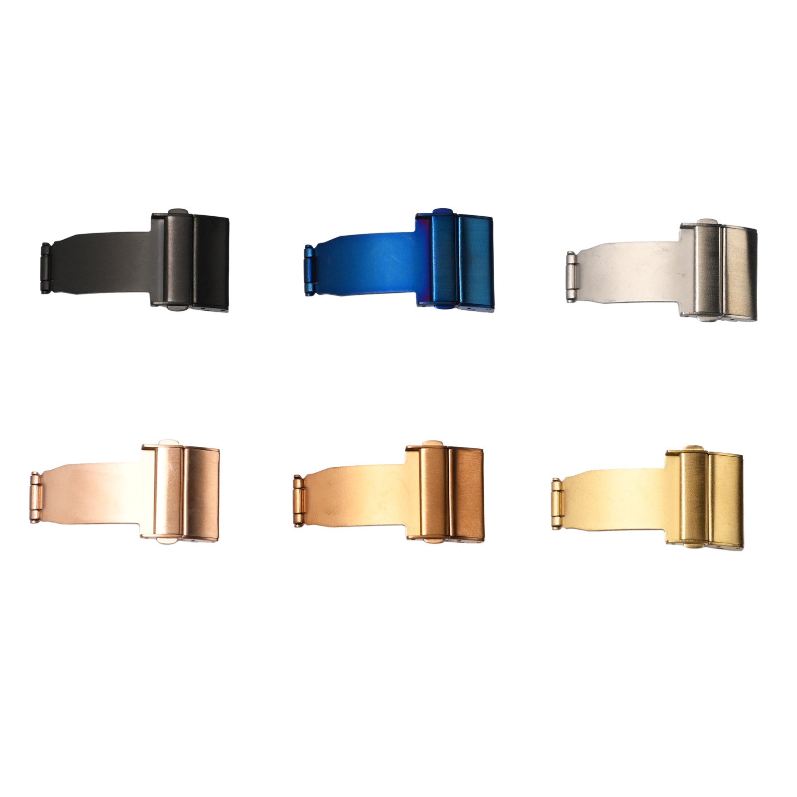 Watch Deployment Buckle Clasp Strap Bracelet Replacement 18mm 20mm 22mm Steel