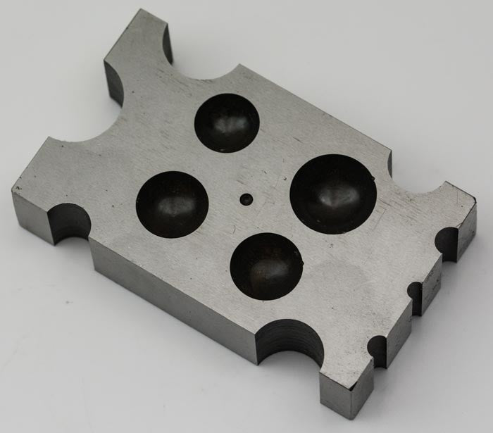 Pro Dapping Doming Block Steel bench Anvi shaping jewellery craft tool holes new