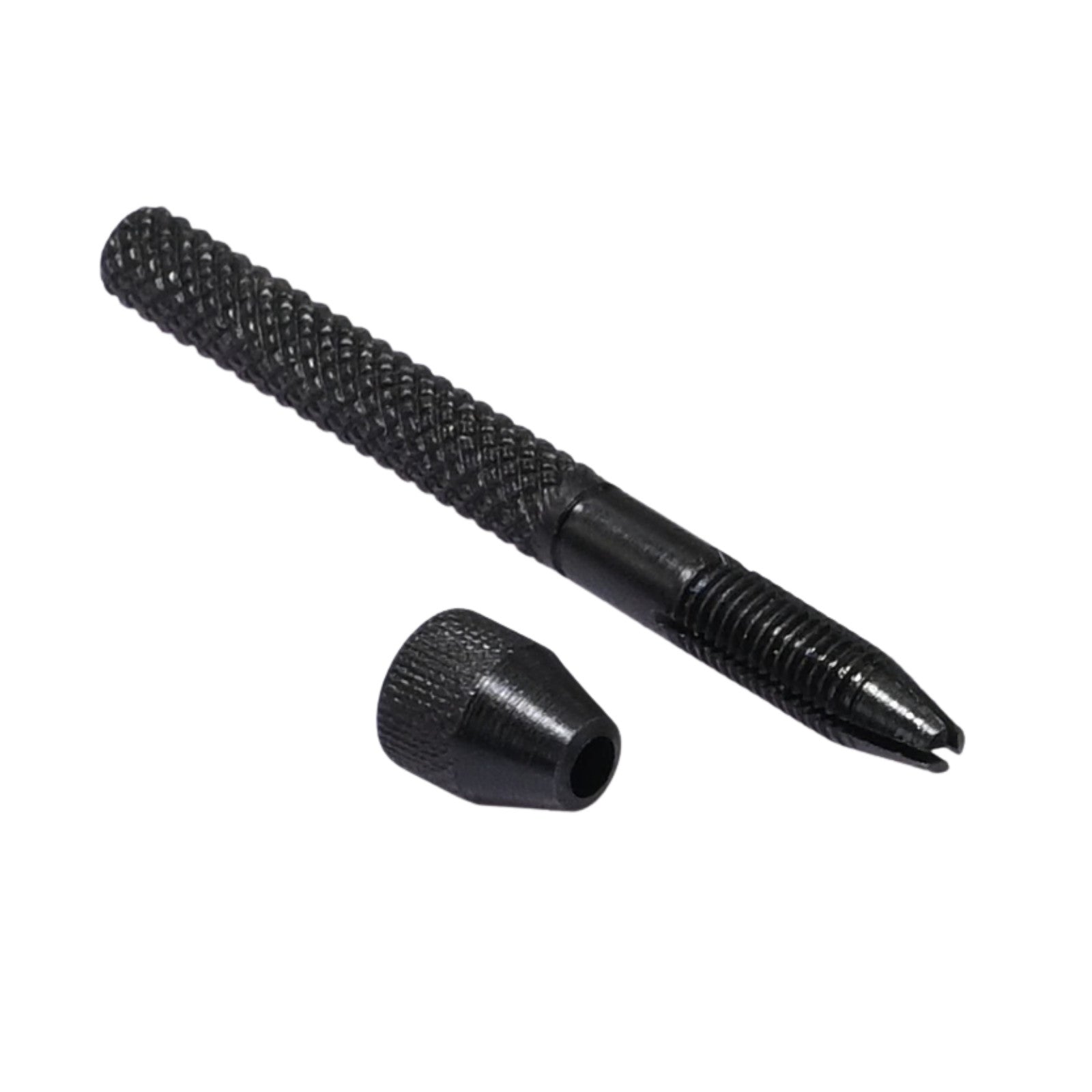 Micro Pin Chuck Collet Vice 55mm Knurled Handle 0.8mm Hand Tool Jewellery Making