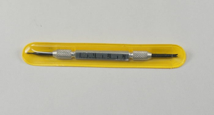 NICKELLED METAL small spring bar tool watch strap pin remover link removal tool