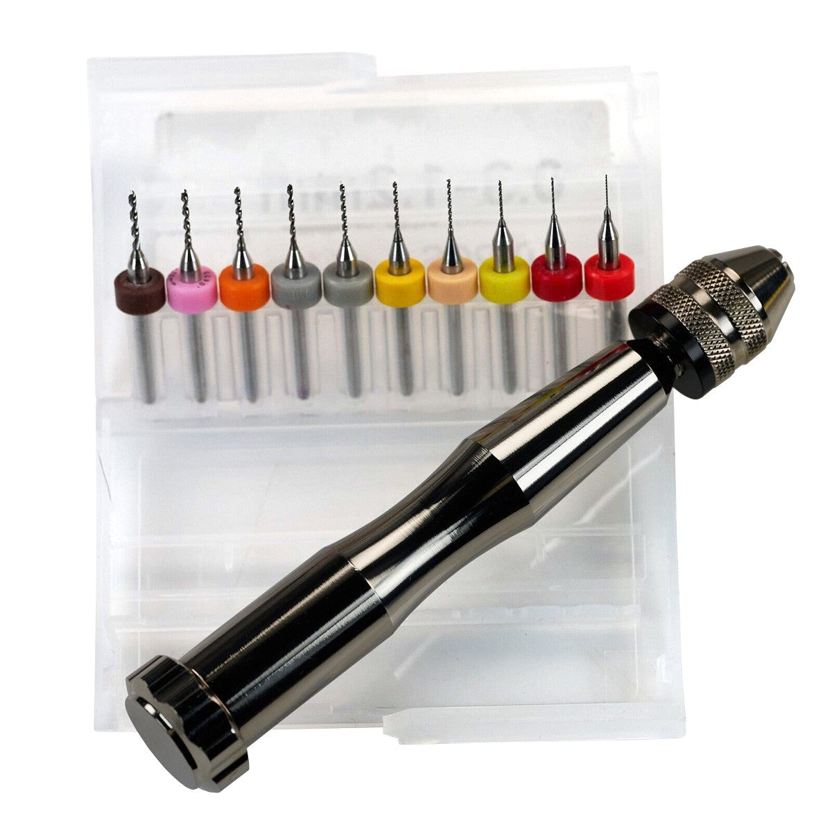 Tungsten Hand Pin Vice Micro Small Twist Drills Watchmakers Tools Watch Repair