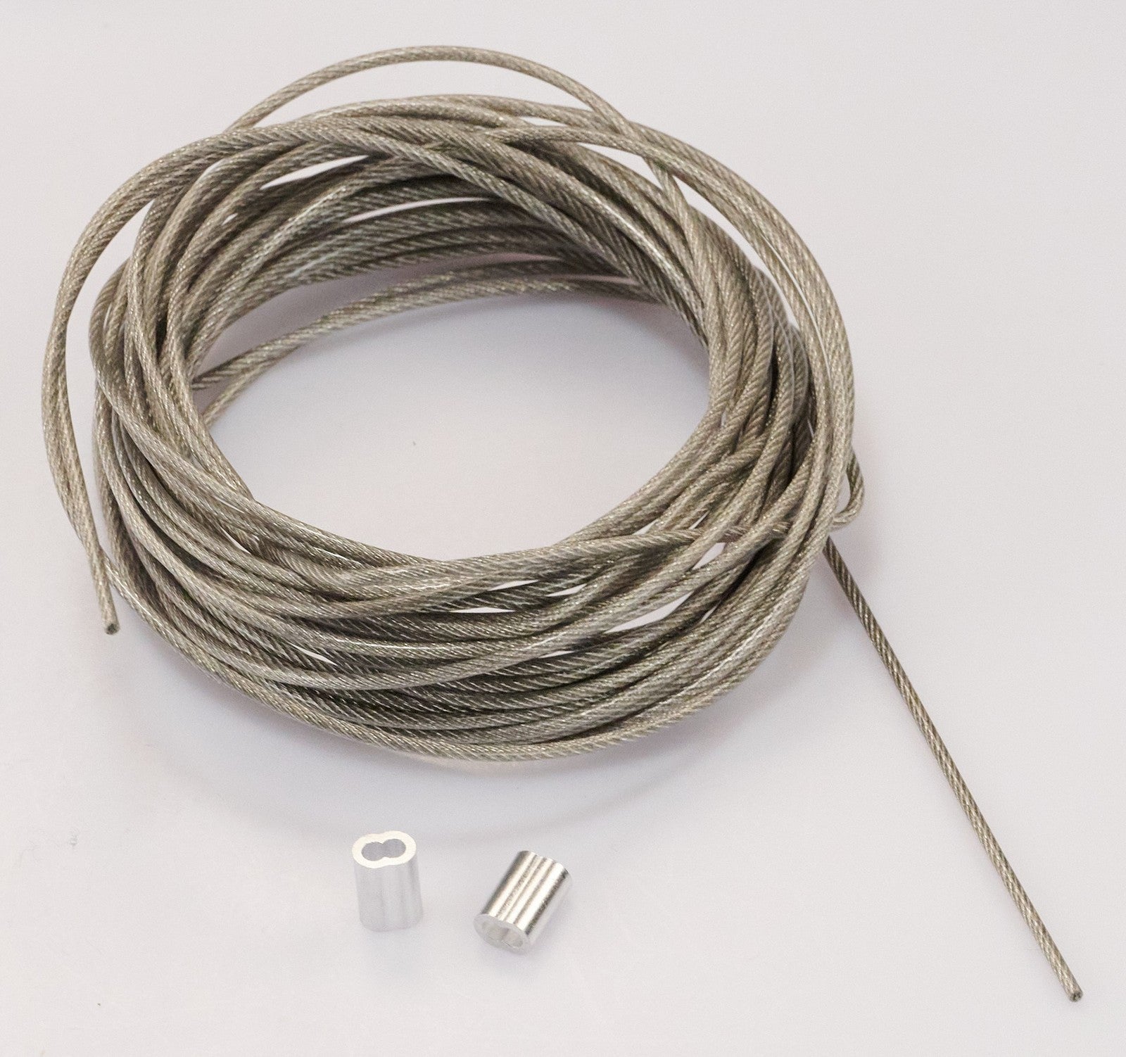 Clock Steel Gut Line Vinyl Coated 21 Feet Longcase Grandfather Lines 1.50mm New