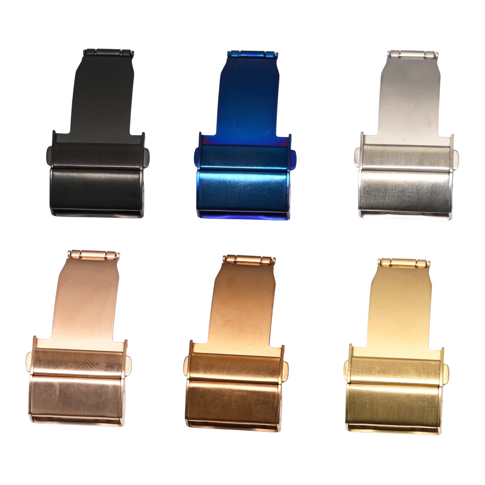 Watch Deployment Buckle Clasp Strap Bracelet Replacement 18mm 20mm 22mm Steel