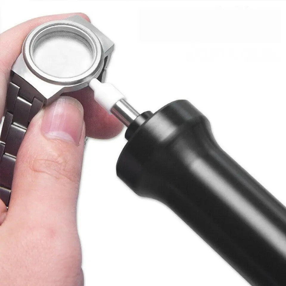 Watch Glass Pressure Crystal Remover Removing Air Pump Watchmakers Repair Tool