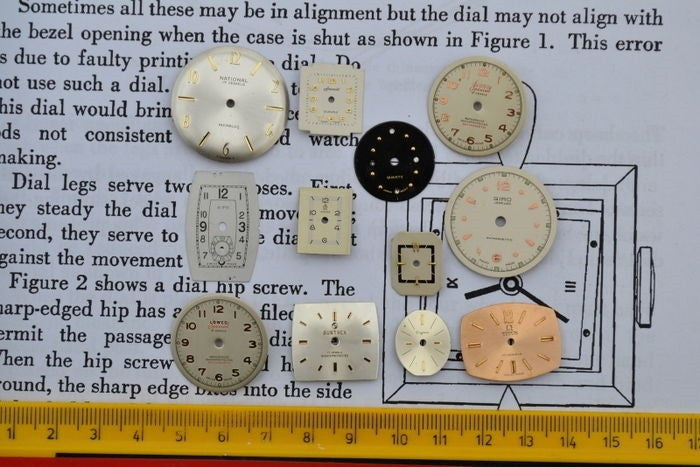 WATCH DIALS FACES STEAMPUNK altered art crafts cyber punk jewellery making arts