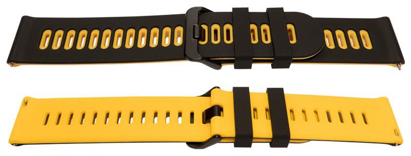 Silicone Fancy Sports Watch Strap Replacement Wide Tongue Rubber Bracelet Band