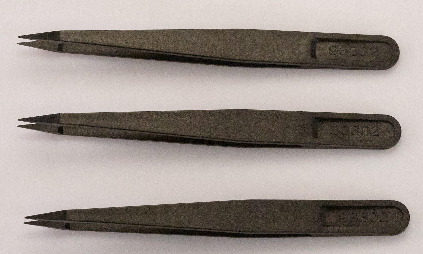3x Pro Carbon ESD Watch Battery Changing & Repairs POINTED Tweezers Anti Static