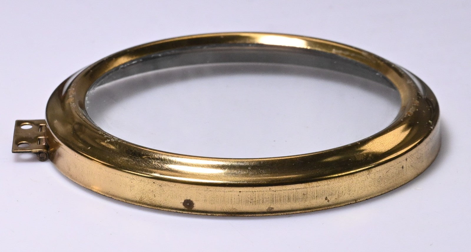 Round Brass Clock Bezel Glass Hinge 4x Size 4" 5 1/2" 5 5/8" 5 3/4"