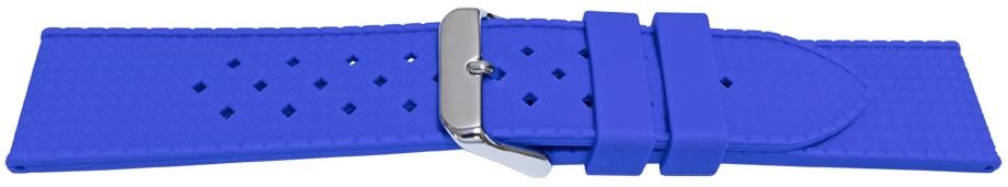 Smooth Rubber Silicone Watch Strap Vulcanised Replacement Rolex Generic