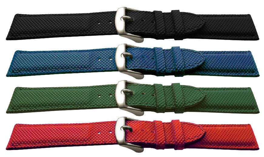 Vegan Friendly Water Resistant Textured Watch Strap Sustainable Alternative