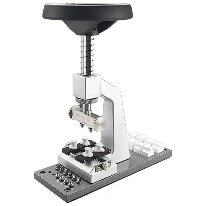 Screw Oyster Style Bench 5700 Watch Case Back Opener And Closer With Metal Base