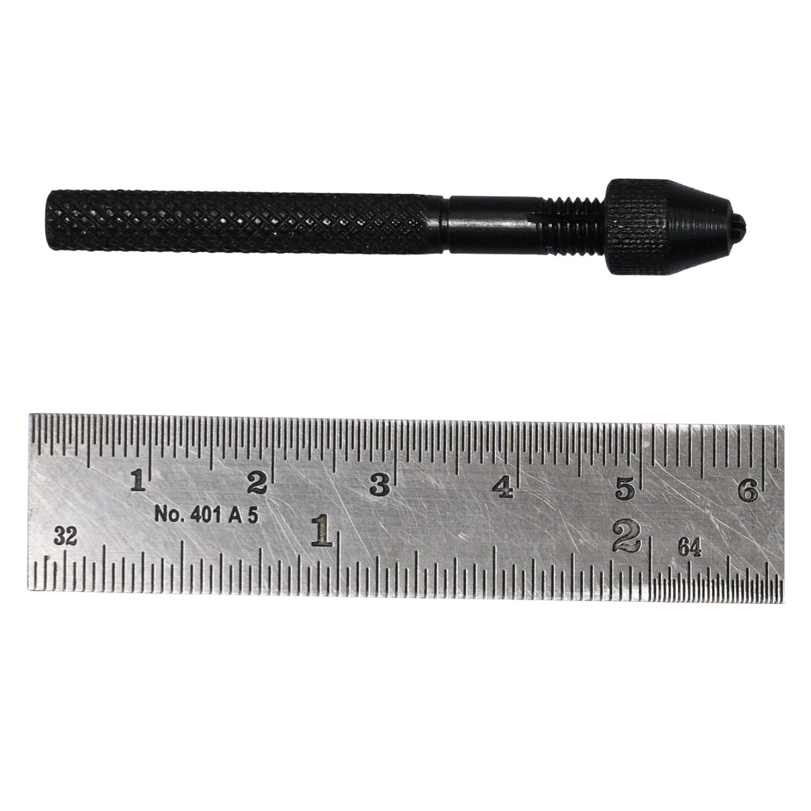 Micro Pin Chuck Collet Vice 55mm Knurled Handle 0.8mm Hand Tool Jewellery Making