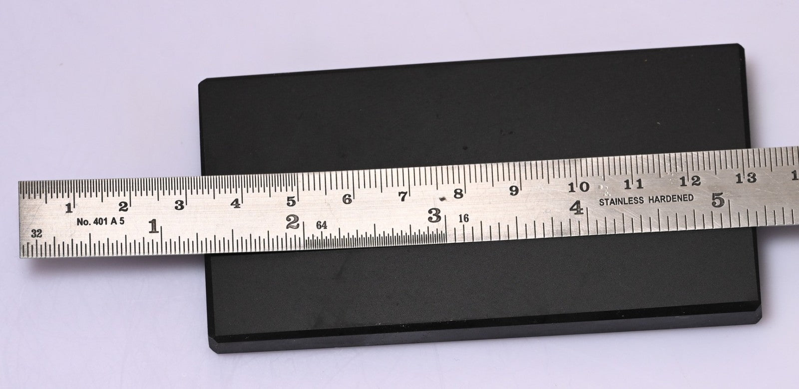 Gold Testing Stone & Wood Box Jewellery Gold Acid Test Touchstone Kit 100x50mm