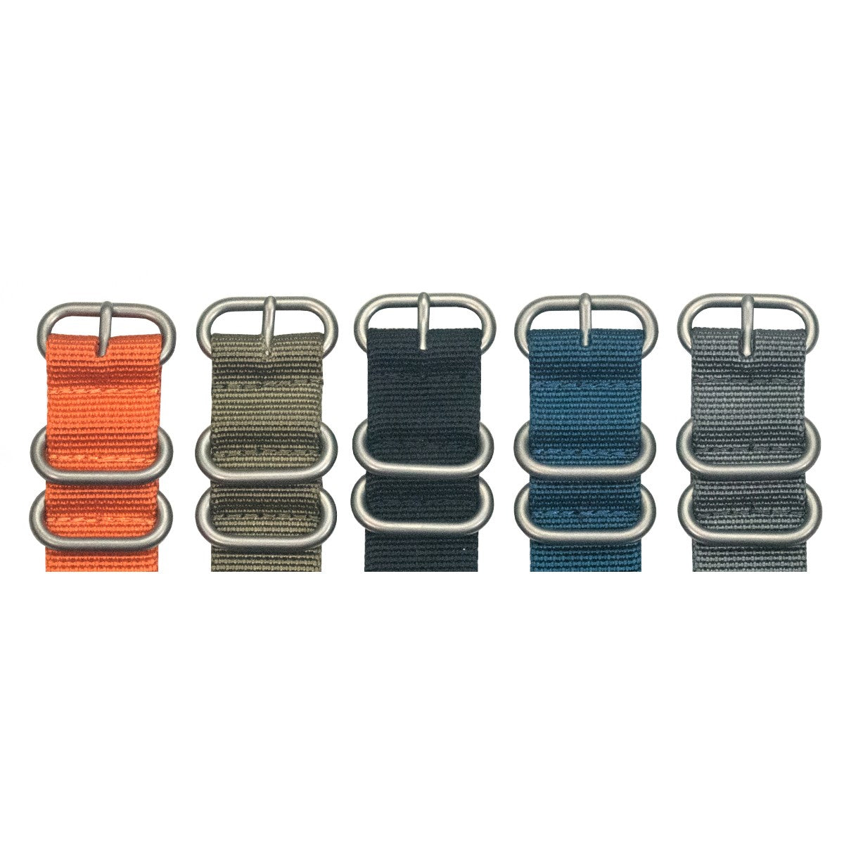 HEAVY DUTY Military Watch Strap Mens Nylon 18mm 20mm 22mm 24mm Band Army
