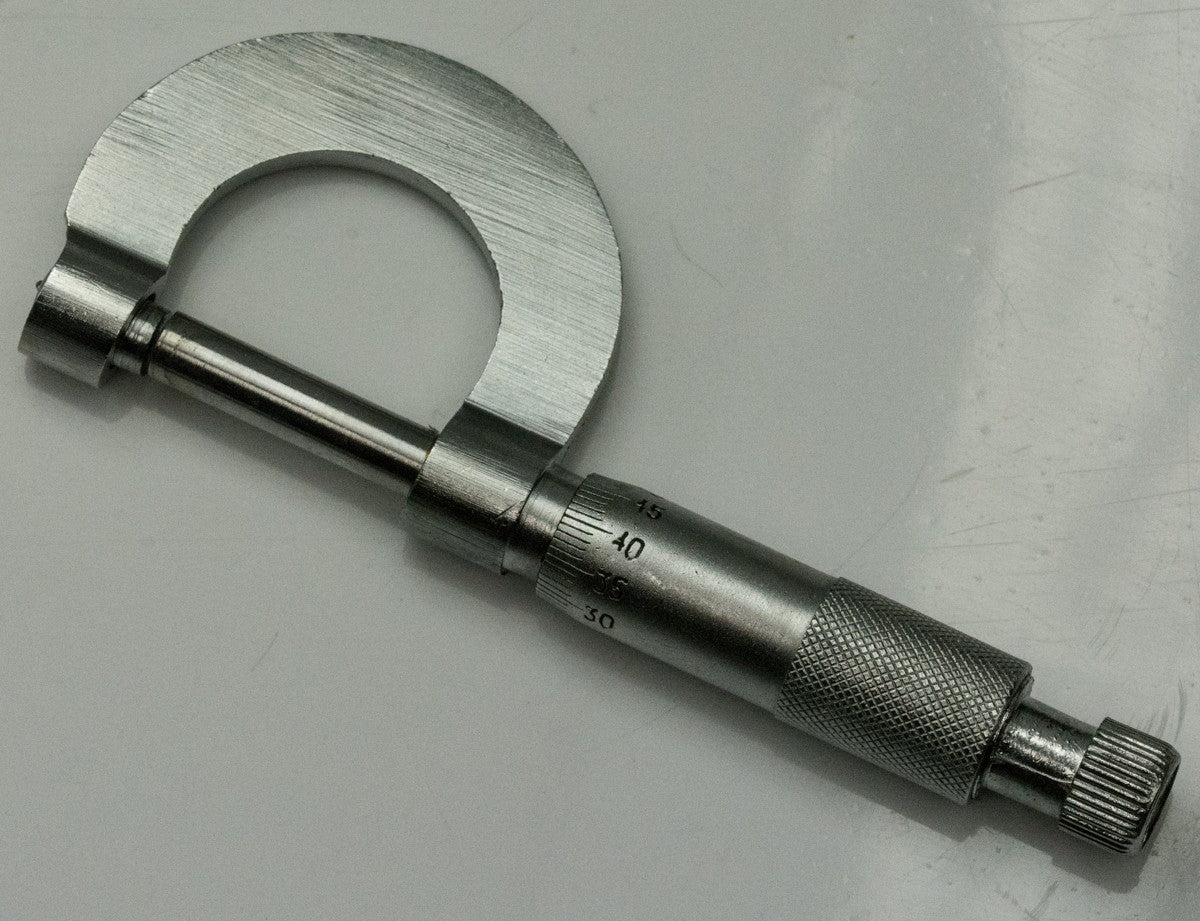 Micrometer gauge 0-25mm vernier caliper measure tool watchmakers measurement