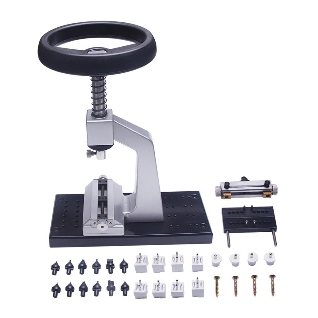 Screw Oyster Style Bench 5700 Watch Case Back Opener And Closer With Metal Base
