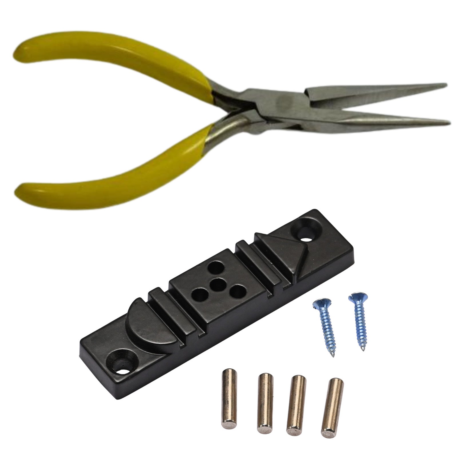 Wire Bending Jig & Chain Nose Pliers Set Jewellery Making Wire Wrapping Craft
