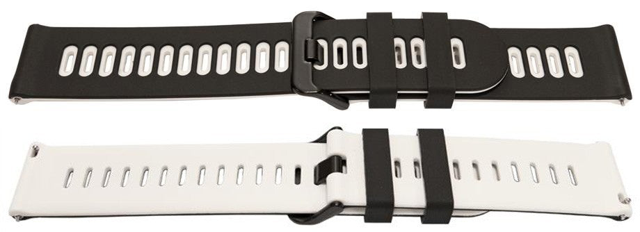 Silicone Fancy Sports Watch Strap Replacement Wide Tongue Rubber Bracelet Band