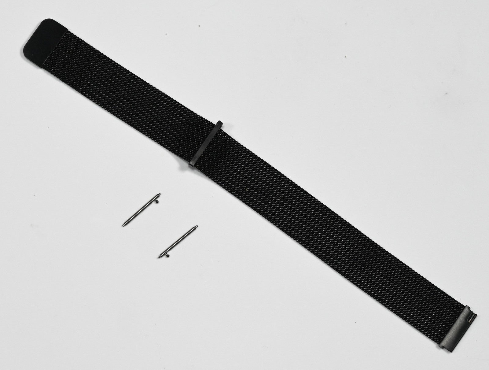 Black Mesh Milanese MAGNETIC BUCKLE Watch Strap Bracelet Steel 18mm 20mm 22mm
