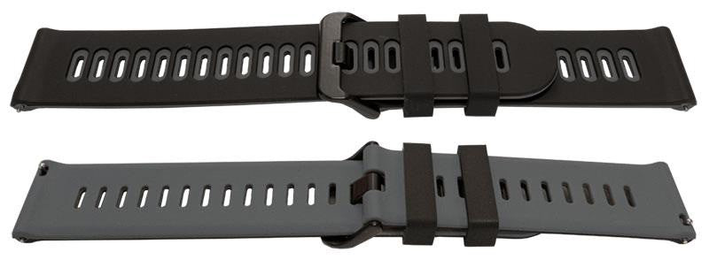 Silicone Fancy Sports Watch Strap Replacement Wide Tongue Rubber Bracelet Band