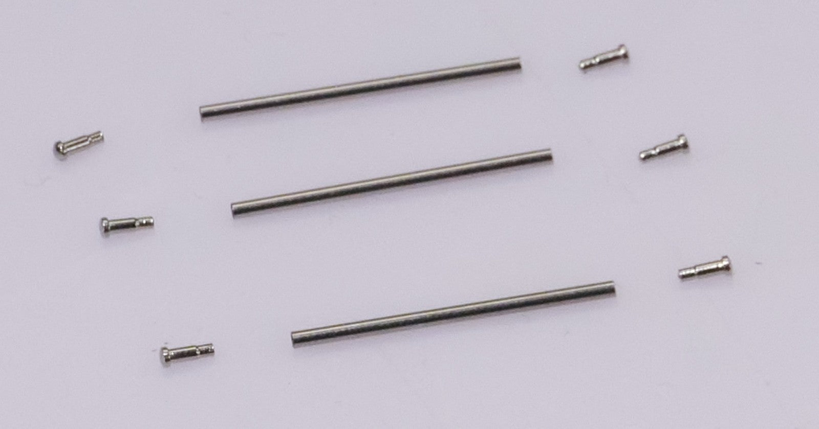 Watch Strap Friction Pins 1.2mm Diameter – Choose Size 23mm–32mm – Pack of 3