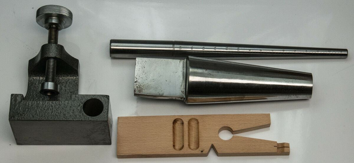 Clamp Bench Pin & Anvil Set Oval Bangle Bracelet Ring Mandrel Set Jewellery tool
