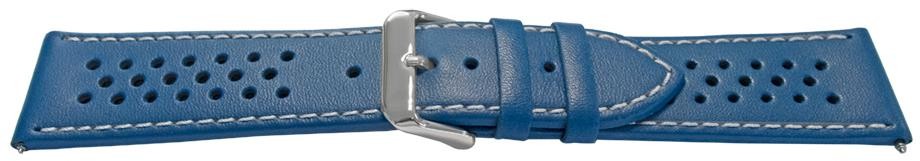 Olympic Style Rally Sports Calf Leather Watch Strap Replacement Smooth Bracelet