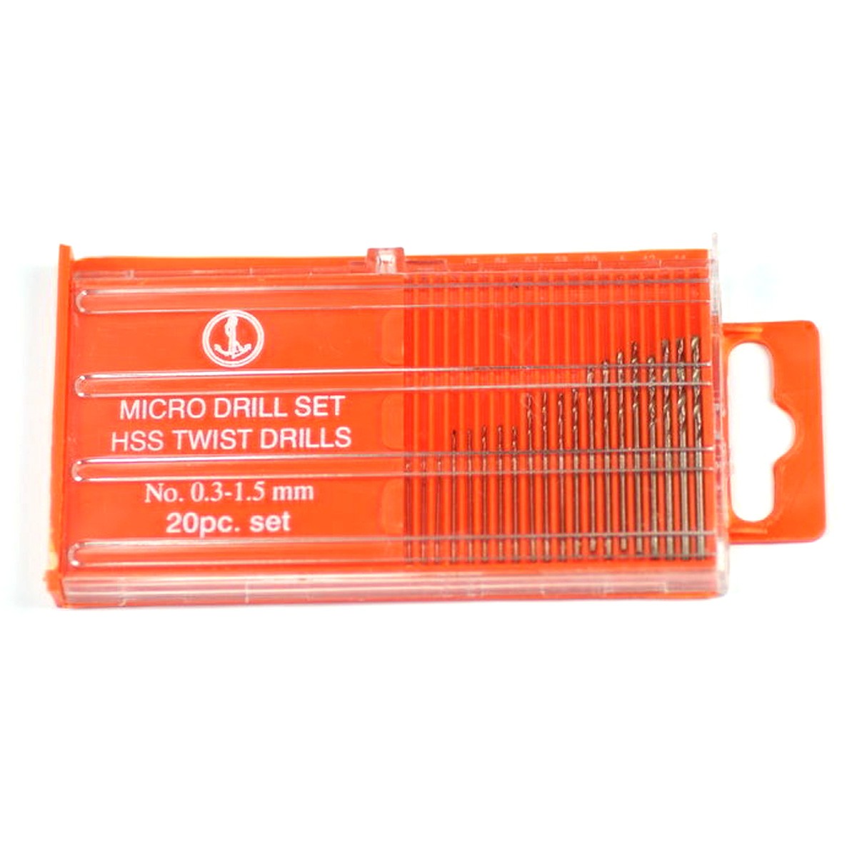 Small micro HSS TWIST DRILL BITS SET 20 size 0.3mm-1.5mm metal wood plastic bit