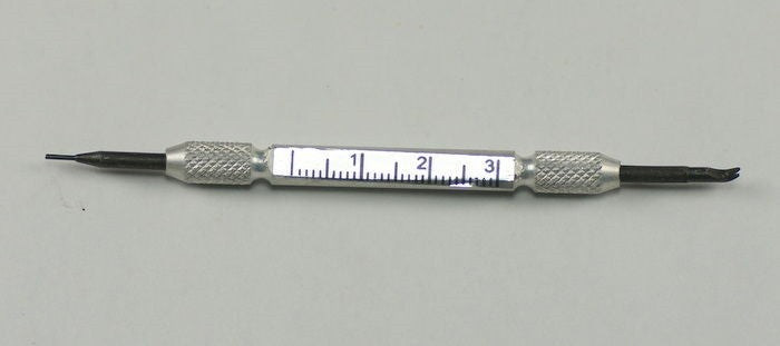 NICKELLED METAL small spring bar tool watch strap pin remover link removal tool