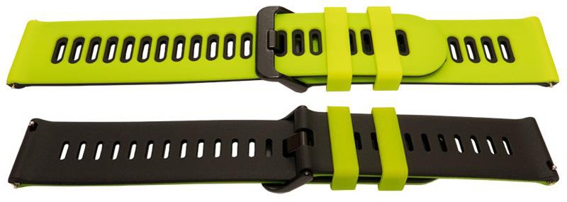 Silicone Fancy Sports Watch Strap Replacement Wide Tongue Rubber Bracelet Band