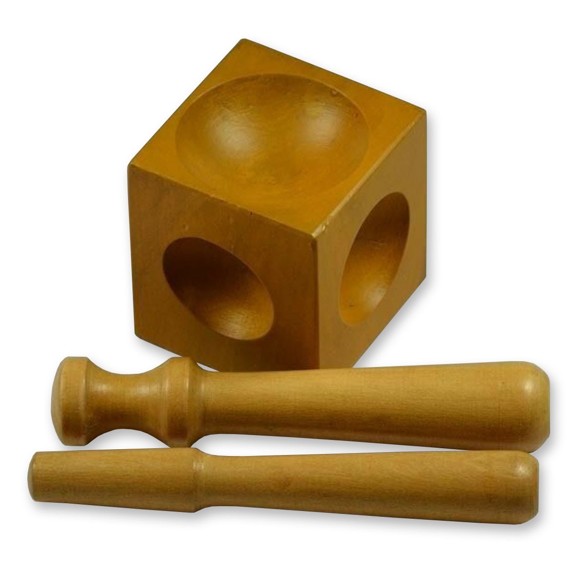 55mm Dapping block wood wooden holes lines doming forming tool shaping jewellers