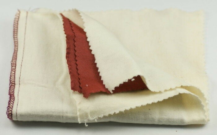PREMIUM Polishing cloth IMPREGNATED ROUGE cleans & polishes gold silver watch