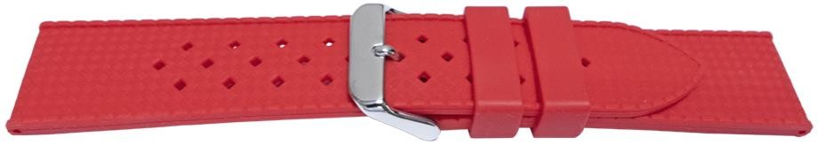 Smooth Rubber Silicone Watch Strap Vulcanised Replacement Rolex Generic