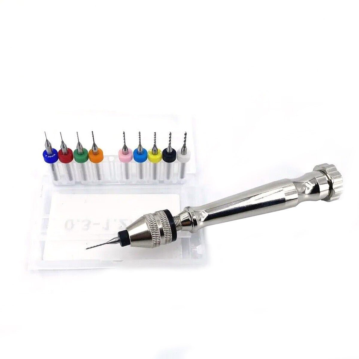 Tungsten Hand Pin Vice Micro Small Twist Drills Watchmakers Tools Watch Repair