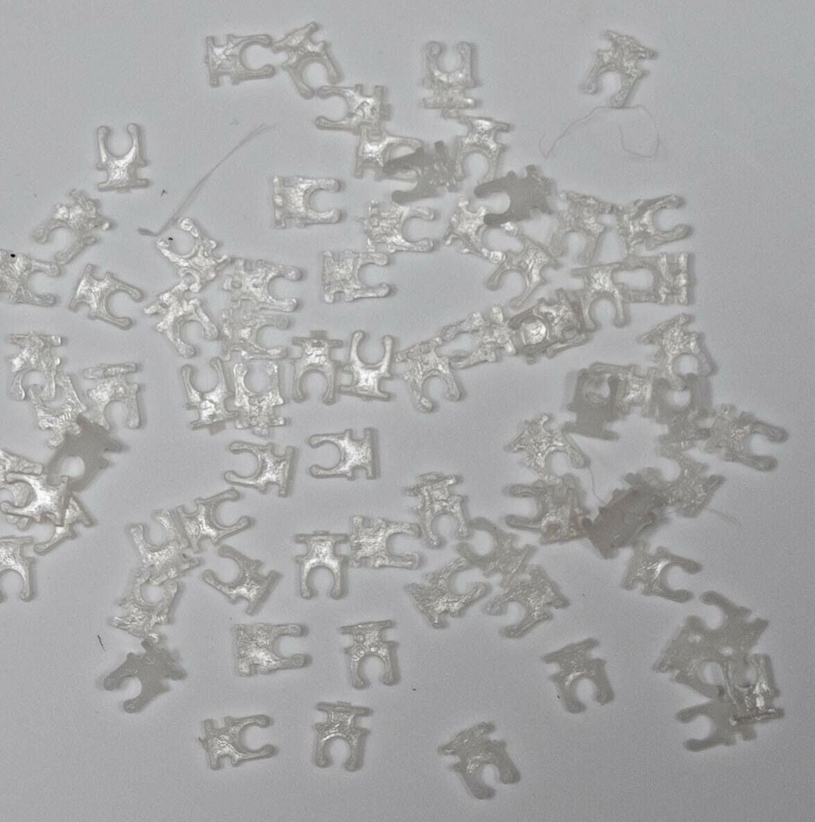 100x Crown Clips Spacer Battery Saving Stopper For Quartz Watch Repairs Spares