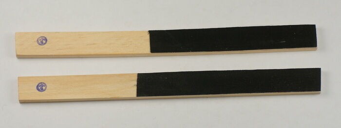 2x Felt buff sticks for buffing polishing finish metals jewellers jewellery tool